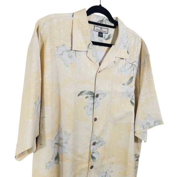 Tommy Bahama Bundle of 3 Silk Short Sleeve Button Down Tops Tropical Hawaiian XL - Picture 10 of 16